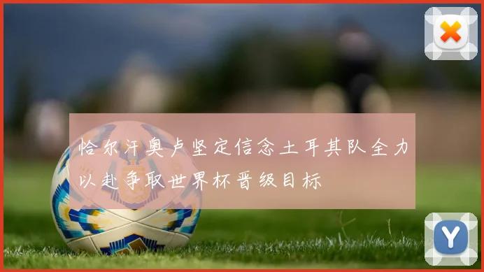 恰尔汗奥卢坚定信念土耳其队全力以赴争取世界杯晋级目标